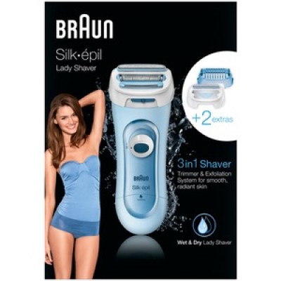 Braun Ladyshaver Silk-Epil LS 5160 3in1 Wet&Dry