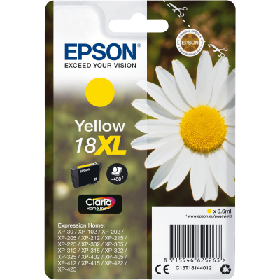 Epson 18XL, yellow