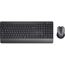 Trust TREZO Wireless Keyboard & Mouse Set ECO DE black
